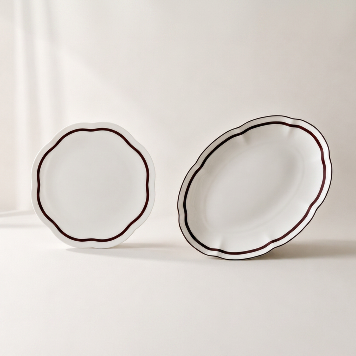 Oval Platter and Side Plate set