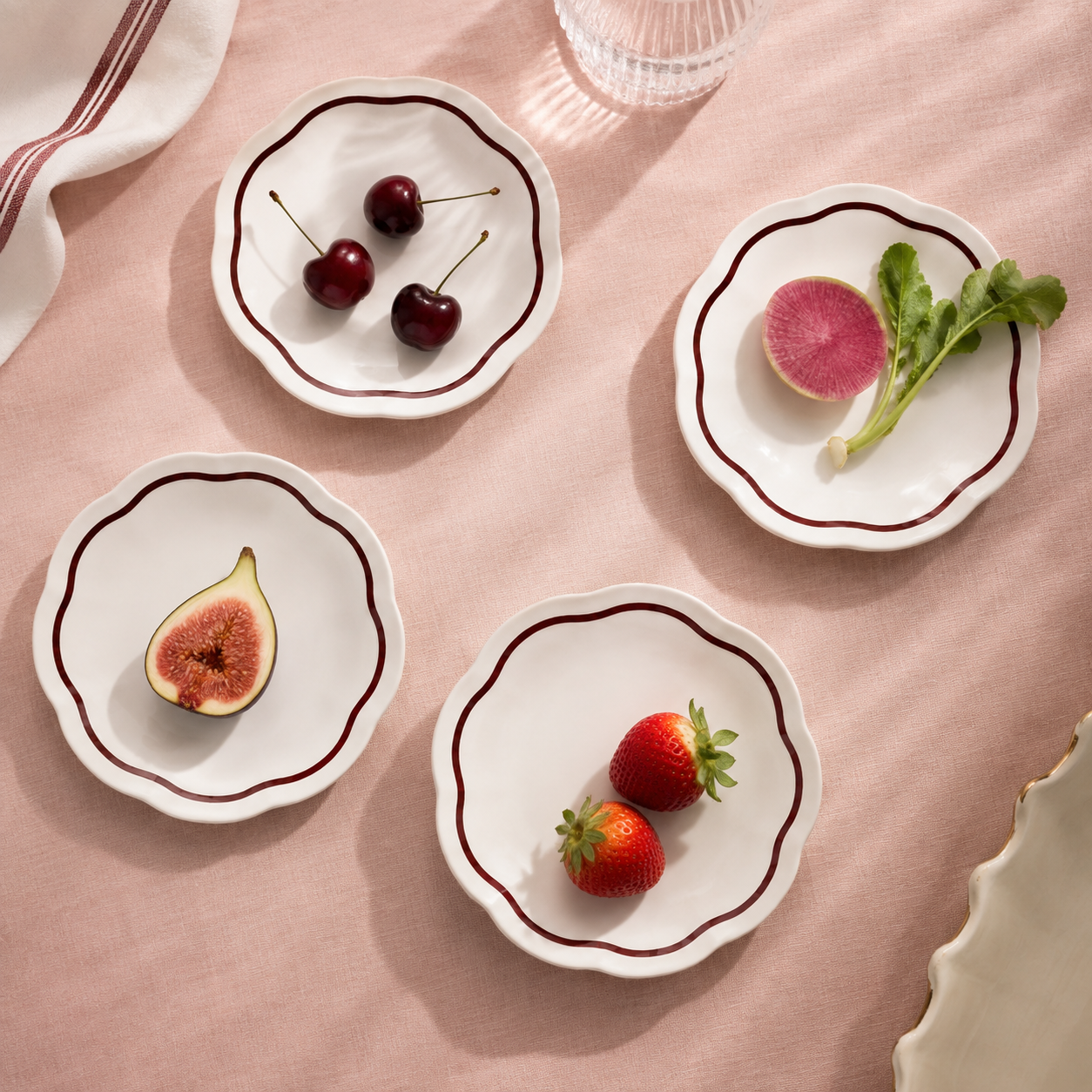 Small side plate - Set of 4