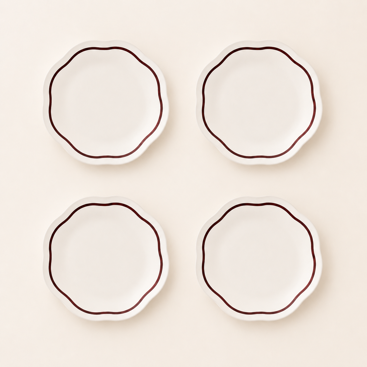 Small side plate - Set of 4